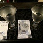 試 - 193浜福鶴備前雄町大吟醸と190奥丹波純米大吟醸雄町米です