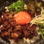 Binchoutan Yakitori Sasaya - 鴨肉そぼろ丼