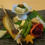 Tousaku Bekkan - アユの塩焼き(ランチ2,500円コース)