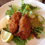 トラットリア グランボッカ - 広島県産カキフライ