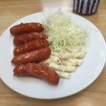やまだや - ウィンナー焼き