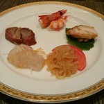 ホテルオークラレストラン名古屋 中国料理 桃花林 - 5種冷菜盛り合せ