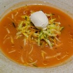 ベーカリー テーブル - 冷製人参スープ