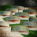 Ajishiyou - 大人気の鯖の棒寿司です。
