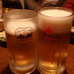 Hichiwa - 泡がおいしそう。。生ビール