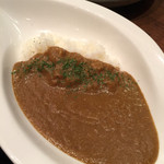 遊食屋 わらべえ - 〆カレー   旨みの塊。ご飯少なめ(￣▽￣)