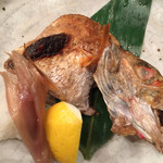 遊食屋 わらべえ - のどぐろの塩焼き   半身です。旨し