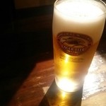 Sumiyoshichoutachinomibaru - 千円でベロベロコースのビール