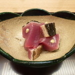 天神橋 青木 - お造り（鰹）