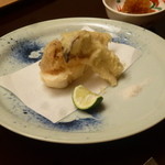 天神橋 青木 - 松茸とまながうおの天麩羅