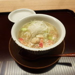 天神橋 青木 - 野菜かにあんかけ