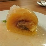 Ristorante Martello - 桃のコンポート。カットφ(．．)