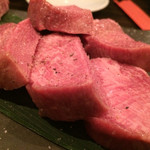 SATOブリアン - 2015/08_厚切りタン