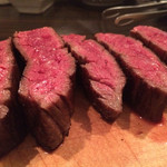 SATOブリアン - 2015/08_ハラミ焼き上がり