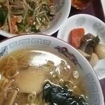 砂子食堂 - ラーメンセット(スタミナ丼)