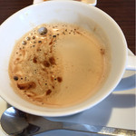 そうりの食卓 - 食後のコーヒー。軽くデザートも付いてくる