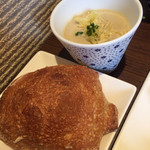 そうりの食卓 - そうりのパンと冷製ポタージュ