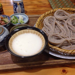 きさらぎ - つけとろろそば850円