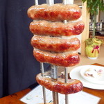 大地のテラス - 牛と豚のソーセージ