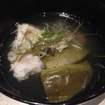 スダチ - 鱧と賀茂茄子のお椀