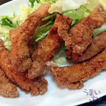 お食事処水仙 - 「群馬産もち豚の　豚ロースから揚げ」　７５０円