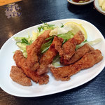 お食事処水仙 - 「群馬産もち豚の　豚ロースから揚げ」　７５０円