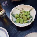 お食事処水仙 - 「そら豆」　３８０円