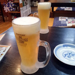 お食事処水仙 - お食事処水仙　　プレミアムモルツ樽生