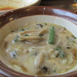 煮込みうどん かに屋 - とろろは大和いも　ざる様に妻が食べていた