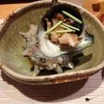 木古里 - さざえ壺焼き