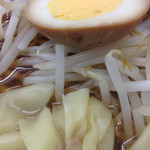 中華麺店 喜楽 - ワンタンアップ麺 Aug/2015