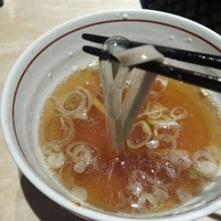 瓢斗 四条烏丸店 - 最後に蕎麦