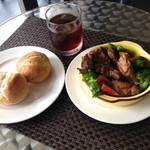 地鶏のバジル焼きセット