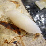 小判寿司 - スタートはやはりマコガレイ、塩