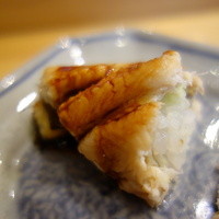 小判寿司 棚倉 - 穴子（仕上げは焼き）、ツメ