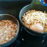 まるぶし　とんや - 【2015.8.6(木)】つけ豚そば(並盛・250g)800円