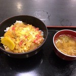 ゆで太郎 - 玉子丼￥420（ ’15.08）