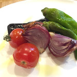 HELIX - 2015.8. 焼き野菜頂く