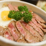 プチレストラン　ぱーとな - ステーキ丼