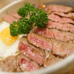 プチレストラン　ぱーとな - ステーキ丼