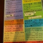 Chatoka - メニュー