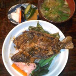 Bikuya - 魚籠屋(群馬県高崎市榛名山町)岩魚丼1350円