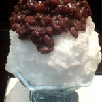 追分だんご本舗 - 氷あずき¥982-(2015.8.6撮影)