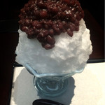 追分だんご本舗 - 氷あずき¥982-(2015.8.6撮影)