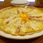 ポットスチル - カルボナーラピザ