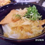 讃岐うどん大使 東京麺通団 - 冷かけ御揚げ乗せ