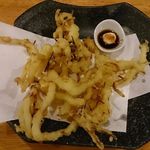 熟成うどん なかや - するめの天ぷら＠熟成うどんなかや（2015年6月27日）