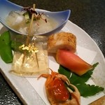 玄品 法善寺 総本店 ふぐ・うなぎ・かに料理 - 前菜