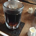 トラジャ - セットのアイスコーヒー