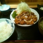 とんかつ いわい - 生姜焼定食